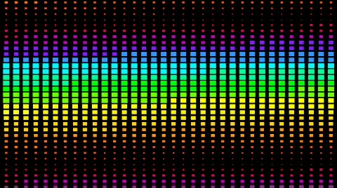 Rainbow square Stock Footage 588332