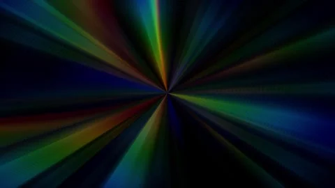 Rainbow Starburst Convergence Stock Footage 340297341