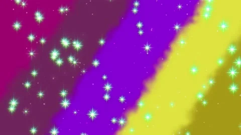 Rainbow Stars Stock Footage 166830295