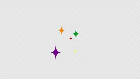 Rainbow Stars for Pride Month Video stock 306594764