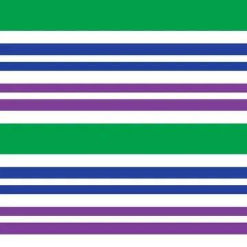 Rainbow Stripe seamless pattern background in horizontal style イラスト素材