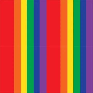 Rainbow Stripe seamless pattern background in vertical style Stock Illustration