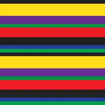 Rainbow Stripe seamless pattern background in horizontal style 스톡 일러스트