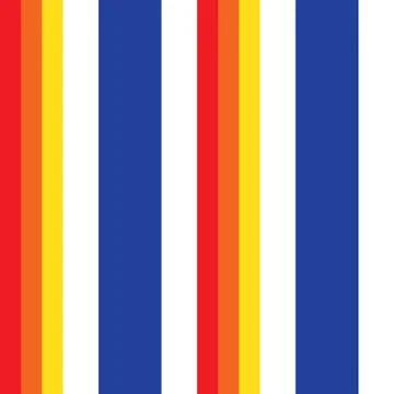 Rainbow Stripe seamless pattern background in vertical style Stock Illustration