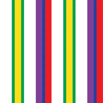 Rainbow Stripe seamless pattern background in vertical style Stock Illustration