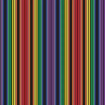 Rainbow Stripe seamless pattern background in vertical style Stock Illustration