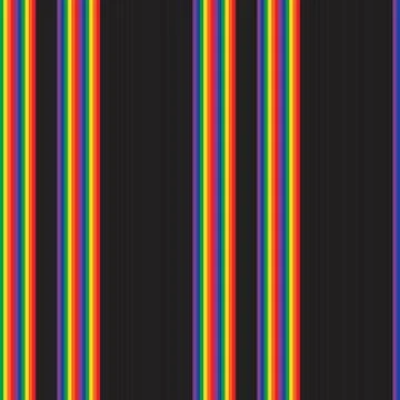 Rainbow Stripe seamless pattern background in vertical style Stock Illustration