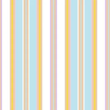 Rainbow Stripe seamless pattern background in vertical style Stock Illustration