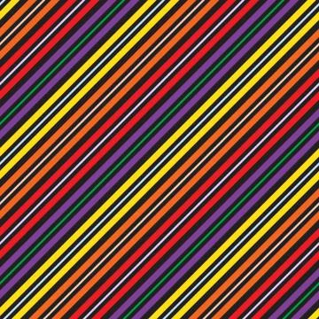 Rainbow Stripe seamless pattern background in diagonal style Illustrazione stock