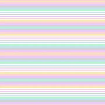Rainbow Stripe seamless pattern background in horizontal style イラスト素材