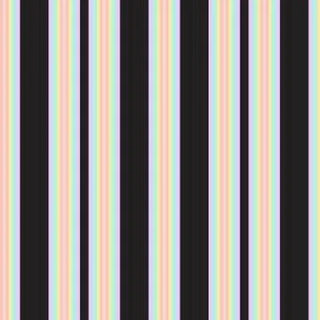 Rainbow Stripe seamless pattern background in vertical style Stock Illustration