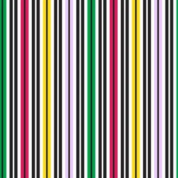 Rainbow Stripe seamless pattern background in vertical style Stock Illustration