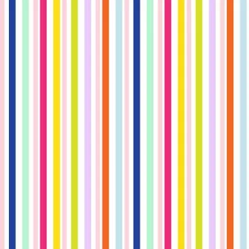 Rainbow Stripe seamless pattern background in vertical style Stock Illustration