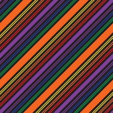 Rainbow Stripe seamless pattern background in diagonal style Illustrazione stock