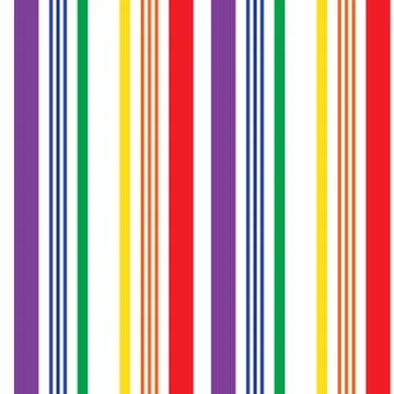 Rainbow Stripe seamless pattern background in vertical style Stock Illustration