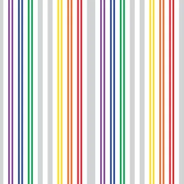 Rainbow Stripe seamless pattern background in vertical style 库存插图