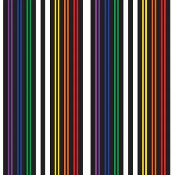 Rainbow Stripe seamless pattern background in vertical style イラスト素材