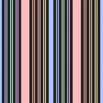 Rainbow Stripe seamless pattern background in vertical style Stock Illustration