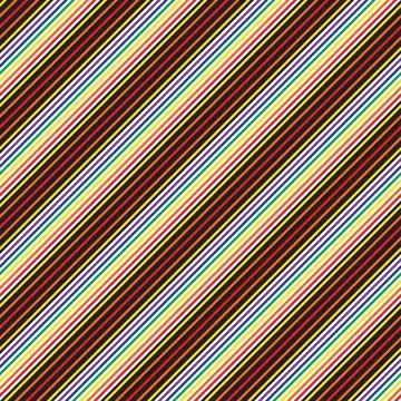 Rainbow Stripe seamless pattern background in diagonal style 스톡 일러스트