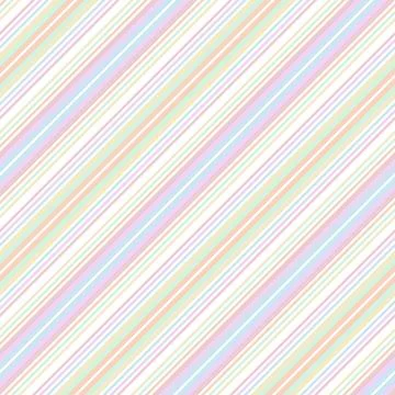 Rainbow Stripe seamless pattern background in diagonal style Stockillustratie
