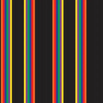 Rainbow Stripe seamless pattern background in vertical style イラスト素材