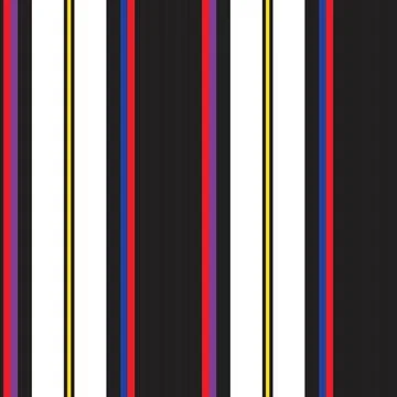 Rainbow Stripe seamless pattern background in vertical style Stock Illustration