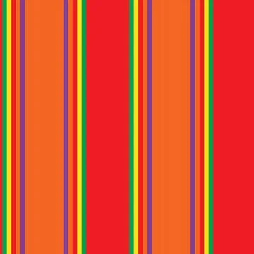 Rainbow Stripe seamless pattern background in vertical style Stock Illustration