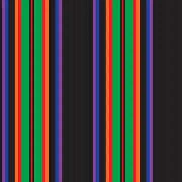 Rainbow Stripe seamless pattern background in vertical style Illustrazione stock