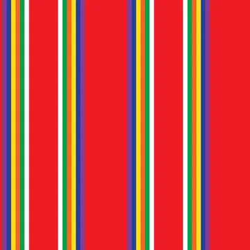 Rainbow Stripe seamless pattern background in vertical style Stock Illustration