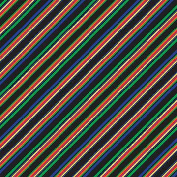 Rainbow Stripe seamless pattern background in diagonal style Stock Illustration