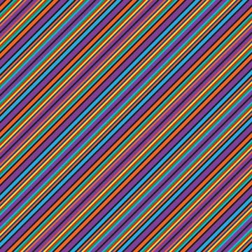 Rainbow Stripe seamless pattern background in diagonal style Illustrazione stock