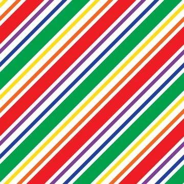 Rainbow Stripe seamless pattern background in diagonal style 스톡 일러스트