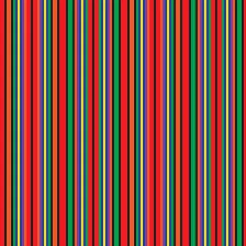 Rainbow Stripe seamless pattern background in vertical style Stockillustratie