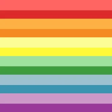 Rainbow stripe seamless pattern Stock Illustration