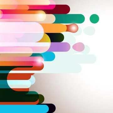 Rainbow striped background. Stock Illustration