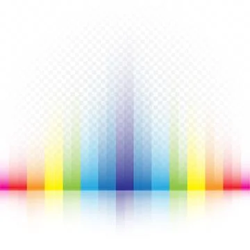 Rainbow striped colors background Stock Illustration