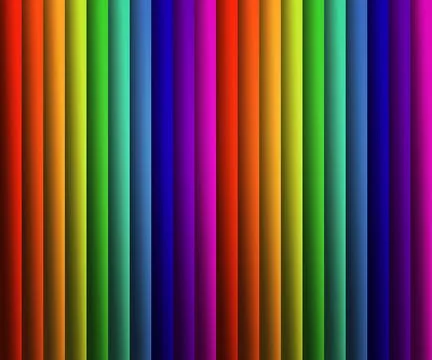 Rainbow stripes backdrop Stock Illustration