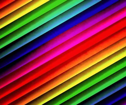 Rainbow stripes backdrop Stock Illustration