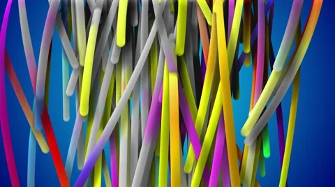 Rainbow Stripes Line Zoom Loop 4K Resolution Ultra HD Stock Footage 40065978