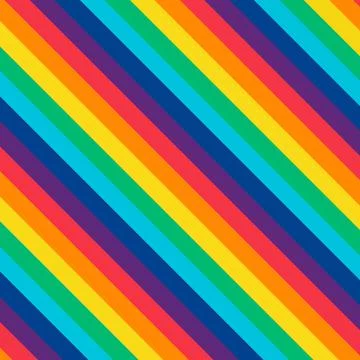 Rainbow stripes pattern. Abstract background. Vector illustration. Stock Illustration