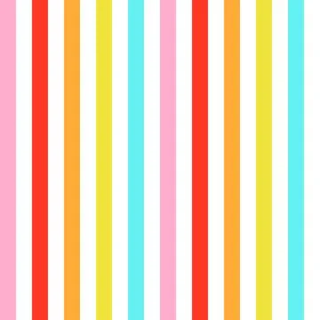 Rainbow stripes seamless pattern. Vector illustration. Stock Illustration