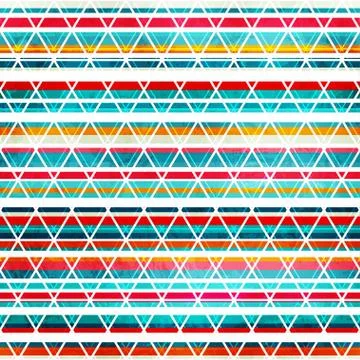 Rainbow stripes seamless texture Stock Illustration