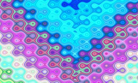 Rainbow Stripes zigzag wave Background 3 Иллюстрация