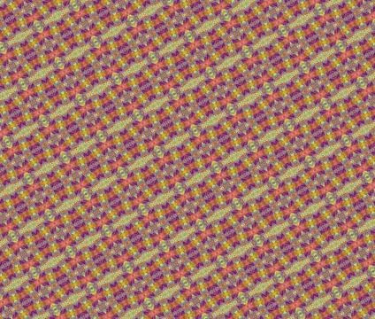 Rainbow summer harvest repeatable decorative tile pattern in light moss, bright Stock Illustration