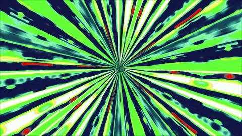 Rainbow Sunburst Abstract Colored Background Stock Illustration