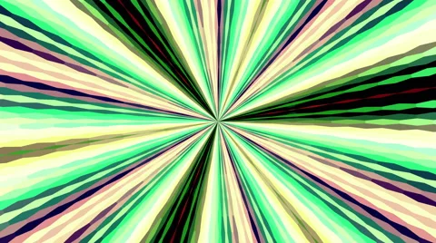 Rainbow Sunburst Colorful Rays Moving Abstract Background Video stock 62409100