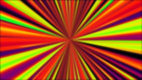 Rainbow Sunburst Light Rays Abstract Colored Background Stock Illustration