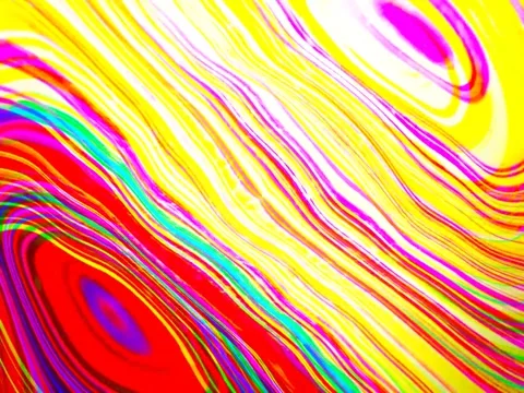 Rainbow Swirl Abstract Motion Graphics 3D effects art loop Stock Footage 232028983