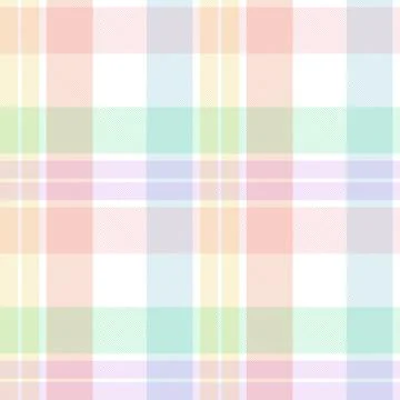 Rainbow Tartan Glen Plaid Textured Seamless Stock Vector (Royalty