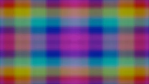 Rainbow Tartan Pattern Stock Footage 93235824